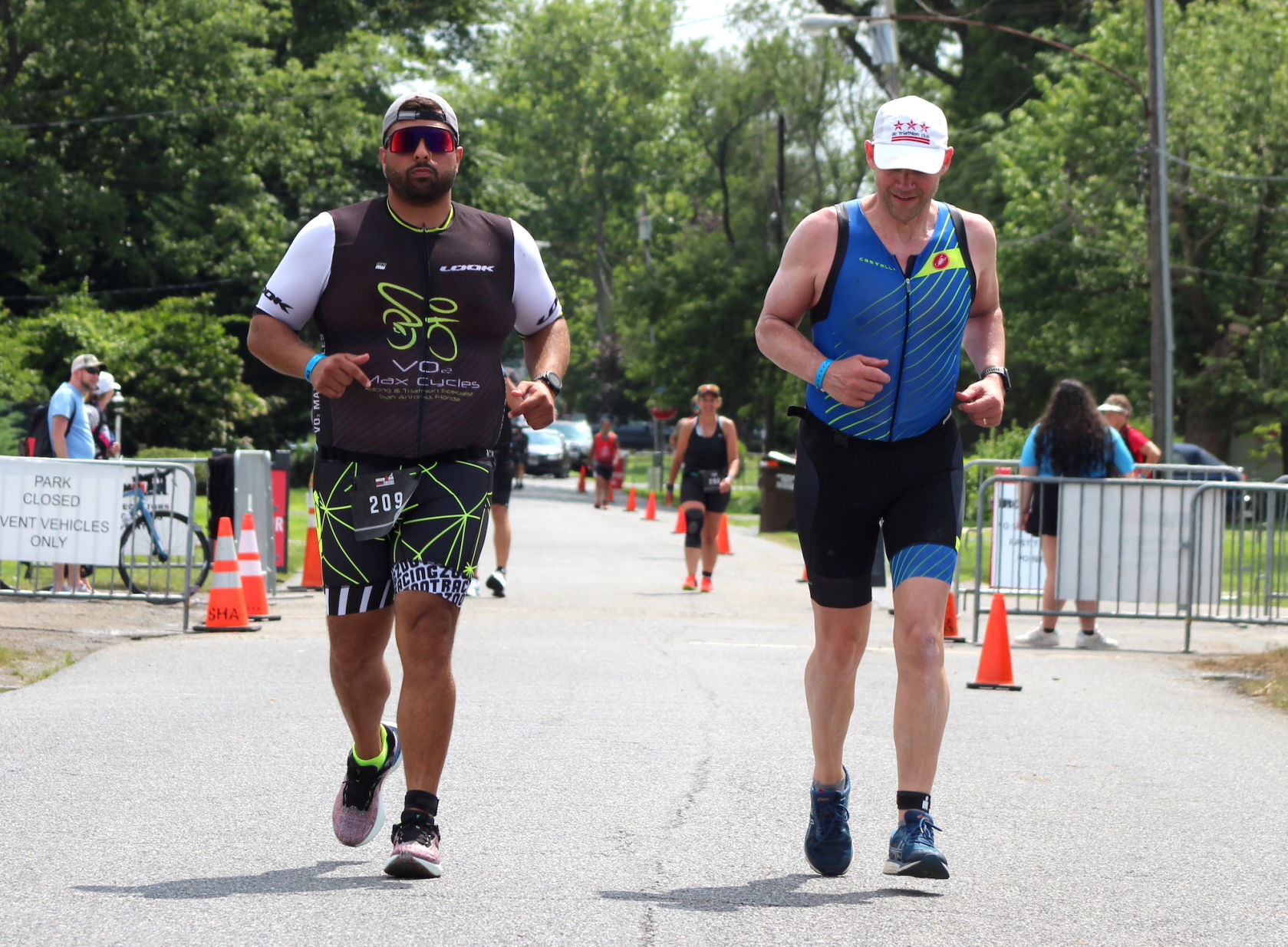 2021 Eagleman race two runners